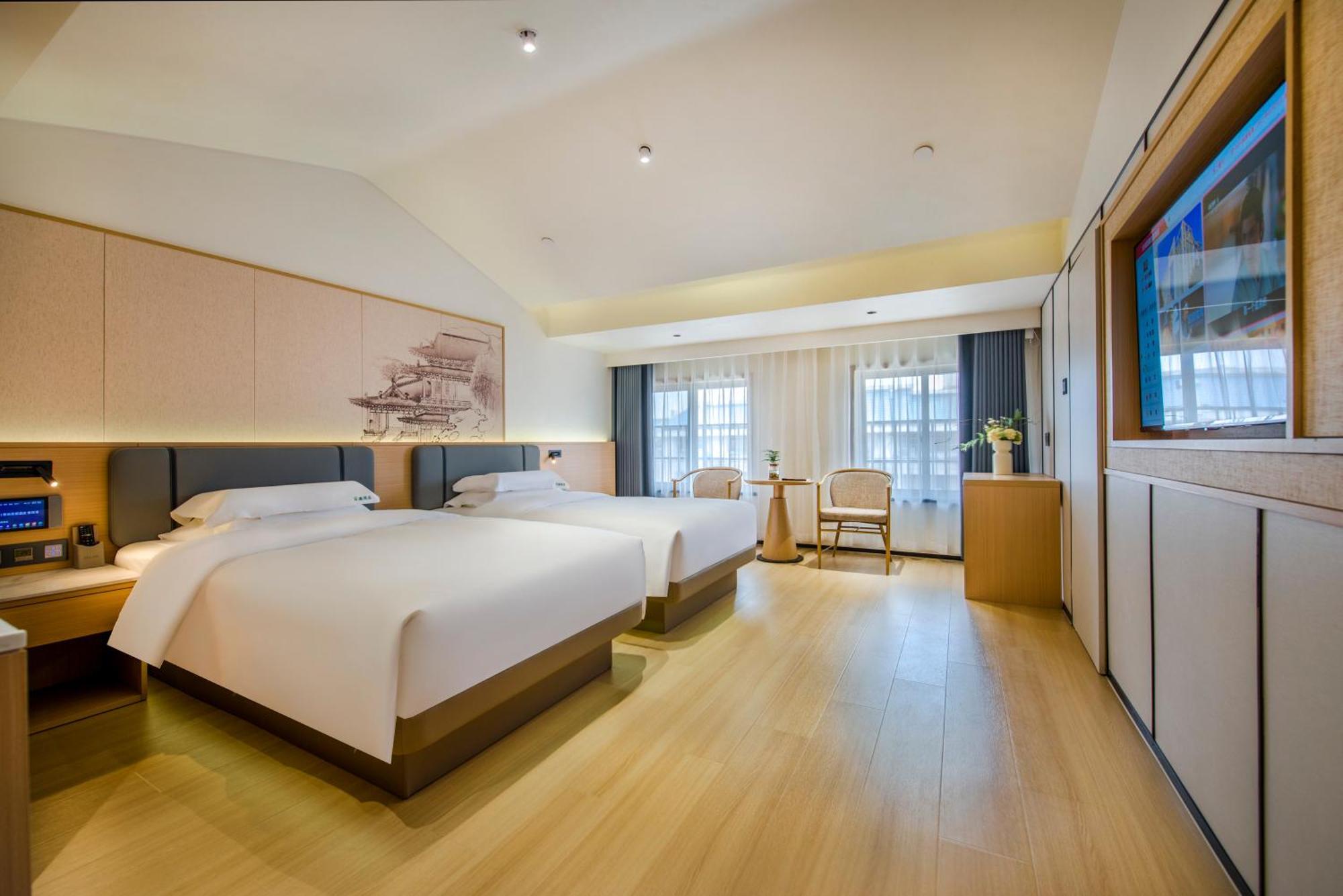 Yiwu Baide Theme Hotel Exteriör bild
